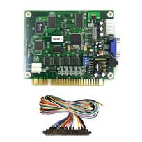 Ahvqevn 60 in 1 Multi-Cade PCB Board Arcade Game Board with 28-pin Cable and VGA Output, Horizontal Arcade Game Board for Jamma Arcade