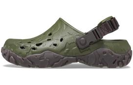 Crocs All Terrain Atlas Clog 'Army Green Espresso' 208391-32C 37-38