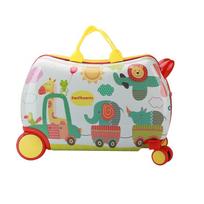 TOBOOG QMET001A01 17-inch Kids Ride-on Suitcase