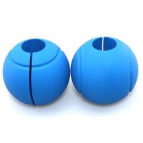 1 Pair Anti-scratch Barbell Grip Ball Weightlifting Fitness Equipment  Bodybuilding