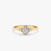 Silver Art S925 Sterling Silver Women's Fashion Ring - Versatile Luxury French-Style Finger and Tail Ring for Weddings. US Size 8
