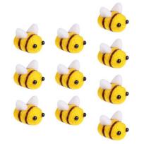Wool Felt Baby Shower Nursery Costume Accessories Toys Craft Ornament Bumble Bees Plush Balls geltona