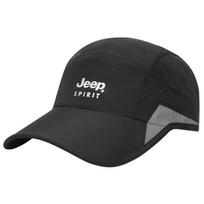 JEEP Unisex Quick-Dry Mesh Baseball Cap One Size (Adjustable 56-61CM) juoda