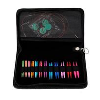 Practical-Interchangeable Crochet Hooks Sleeve Collar Needle Removable Ring Needle Set Sewing