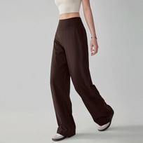 Pilates Running Training Yoga Loose Straight Wide Leg Casual Sweatpants Women's High Waist Quick-Drying Fitness Pants S