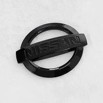 ABS Car Front Grille Tail Logo Emblem Rear Sticker Badge Nissan 350Z Qashqai Sylphy X-Trail 370Z Altima Juke Kicks Micra NV200 8.7x7.5