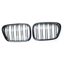 For BMW E39 5 Series 525 528 Gloss Black Grille Car Front Hood Grill Kidney Grilles Racing Grill 95-04 Auto Accessories