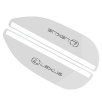 2Pcs Car Rearview Mirror Rain Shield Rain Eyebrow Cover For Lexus F SPORT LBX NX RX 350h 450h ES UX 300e GS GX IS LS LX CT LC RC