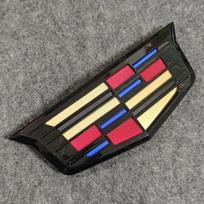 Metal Car Front Grille Emblem Rear Trunk Badge for Cadillac CT4 CT5 XT5 XT6 XTS ATS-L New Style Sticker Modification Accessories XT5