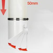 Anti Odor Drainage Pipe Floor Drains 50-110mm Multifunctional Insect-proof Roof Cover anti-rat Large Displacement Rain Pipe Cap