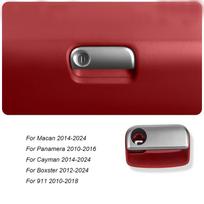 For Porsche Macan Panamera 911 718 Cayman Boxster LHD Car Front Passenger Side Dashboard Lock Glove Box Storage Box Handle