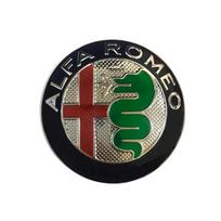 74MM For Alfa Romeo Logo Giulia 159 147 156 Stelvio Giulietta Mito Car Front Rear Emblem Trunk Badge Sticker Replace Accessories