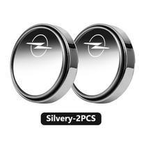 360 Degree Car Rearview Adjustable Wide Angle Small Circular Mirrors For Opel OPC Astra J H G K Insignia Corsa D B E Mokka