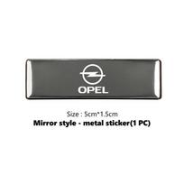 Car Metal Emblem Seat Sticker Auto Anti-kick Pad Floor Mat Badge For Opel Astra G H J K F Corsa D Zafira B Insignia Mokka Regal