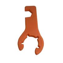 2-In-1 Design Gas Cylinder Wrench Ergonomic Handle Gas Bottle Wrench  Car Accessories oranžinė