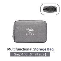 Car Logo Digital Storage Bag Waterproof Data Cable Travel Handbag For Opel Astra Corsa Insignia Zafira Vectra Meriva Mokka Grand