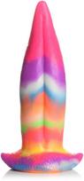XR Brands Unicorn Tongue Silicone Glow Rainbow 18cm Intimate Device