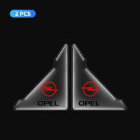 2pcs Transparent Silicone Anti-Scratch Stickers Car Door Corner Protection Cover For opel insignia astra j h g corsa d zafira b