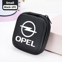Ausinių duomenų dėklas Nešiojama mini užtrauktuku automobilinė EVA laikymo krepšys Opel Astra G H J K F Corsa D Zafira B Insignia Mokka Regal