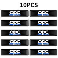 10Pcs Car Styling 3D Epoxy Vinyl Stickers Decals For Opel R Insignia Corsa Monza Astra Safari Vauxhall OPC Interior Accessoreis