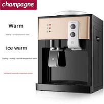 Electric Hot & Cold Water Cooler Dispenser Versatile Desktop Top Loading Water Dispenser (110V US/ 220V EU) for Home Office ice hot style 110v