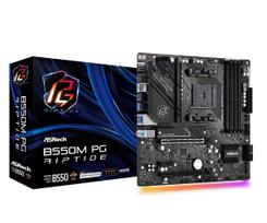ASRock B550M PG Riptide MicroATX Motherboard for AMD Ryzen 5000 Series CPUs (Socket AM4) [Authorized Japanese Distributor Product]