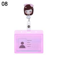 Office Supplies Retractable Name Tags Nurse Doctor Business Work Card with Retractable Reel ID Badge Holder Badge Holders