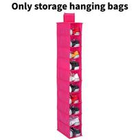 Nonwoven Fabric Ten Layer Closet Organizer With Hanging Design For Bedroom Storage