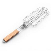 Stainless Steel Bbq Grill Tongs With Foldable Handle For Outdoor Cooking And Grilling 51x12cm