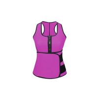 Premium Women Waist Trainer Vest With Enhanced Slimming Adjustable Sweat Belt For Effective Gym Workout L