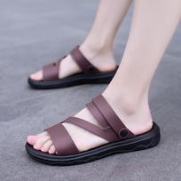 Men's Plus Size Odor-Resistant Non-Slip Outdoor Sports Sandals: Trendy, Comfortable, Versatile Beach & Driving Flip-Flops