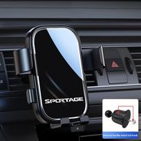 New Car Phone Holder Air Vent Mount Clip Cell Holder For Kia Sportage GT Line KN Rio Forte Cerato Picanto Sonet Ceed Accessories