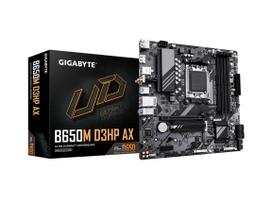 GIGABYTE B650M D3HP AX (rev. 1.0) AM5 LGA 1718 AMD B650 M-ATX DDR5, 2X PCIe 4.0 M.2, PCIe 4.0, USB 3.2 Gen2 Type-C, Wi-Fi 6E, 2.5GbE LAN.