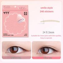 New Natural Self-Adhesive Double Fold Eyelid Tape Sticker Eyelid Lift Strip Clear Shaping Big Eyes Lasting Invisible Makeup Tool