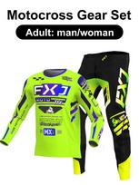 motocross gear set Enduro cross Jersey Pant Kits Racer Gear Set Off-road Mens Kits Women's mountain Downhill Motorcycle MX L-34