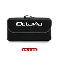 For Skoda Car Logo Trunk Storage Box Large Capacity Tool Organiser Bag Accessories S Kodiaq Octavia 2 3 Yeti Karoq Rapid Fabia