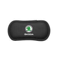 Car Interior Leg Knee Armrest Pad Leather Soft Cushion For Skoda Kylaq Elroq Kodiaq Octavia Enyaq Kamiq Scala Rapid Superb Karoq juoda