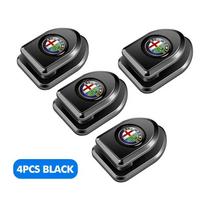 4pcs Car Paste Hooks USB Storage Hanger Interior Accessories For Alfa Romeo Giulia 147 Mito 156 159 166 GT Stelvio Brera Volante