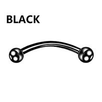 1PC Stainless Steel Helix Piercing Eyebrow Lip Labret Rings Stud Earring 6/8/10mm Tragus Barbell Tongue Bar Pircing Body Jewelry 1.2X 6mm