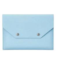 Mahjong Tile Storage Case Compact PU Leather Carrying Pouch with Secure Snap Button Closure Durable and Lightweight for Travel and Home Use One Size