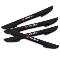4Pcs Side Door Edge Protective Strip Rearview Mirror Anti-collision Stickers Car Accessories For Nissan Nismo Qashqai Altima J11