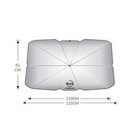 Car Windshield Sun Shade Blocks Parasol For Nissan sentra Serena maxima Versa Juke Micra rogue tiida x-trail nismo Accessories