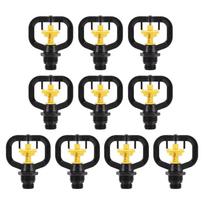 10PCS 360 Degree Spinning Refraction Micro Nozzle Garden Irrigation Sprinkler  Yard Watering G1/2, G3/4