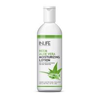 Losjonas su Neem ir Aloe Vera (200 ml), Neem Aloe Vera drėkinamasis losjonas, INLIFE 14.9625