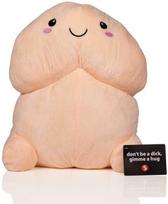 Shots Ouch! Plush Novelty Cushion 50 cm - Soft Fabric, Fun Gift Idea