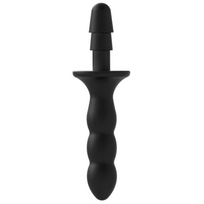 Doc Johnson Vac-U-Lock Ergonomic Handle Juodas - Universal Grip Priedas