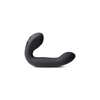 Xr Brands Rožinė Power Shake Come Hither Silicone Dual-Action Vibrating Device, Rožinė