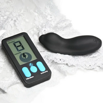 Xr Brands E-Stim Panty Vibe Juodas - Remote Controlled Dual Action System