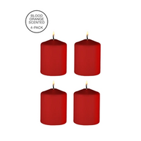 Ouch By Shots Tease Candles Sinful Set Raudona 4-Pack Low-Temperature Massage Candles