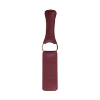 Ouch By Shots OUCH Halo Luxury Paddle Gold Finish - Stylish Leather Look, Compact Size